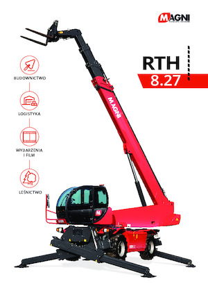 Телескопични товарачи с горна конструкция MAGNI RTH 8.27