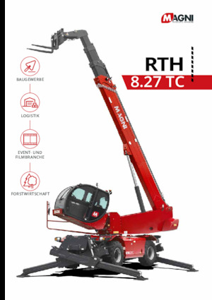 Телескопични товарачи с горна конструкция MAGNI RTH 8.27 TC