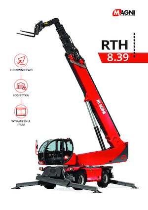 Телескопични товарачи с горна конструкция MAGNI RTH 8.39