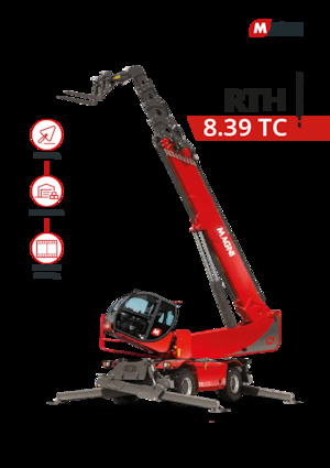 Телескопични товарачи с горна конструкция MAGNI RTH 8.39 TC
