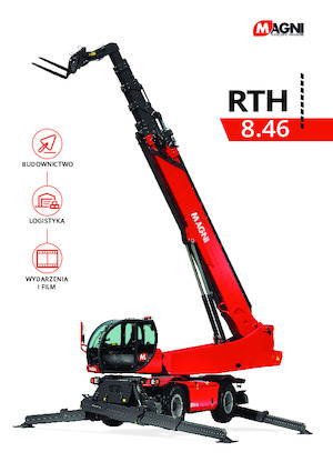 Телескопични товарачи с горна конструкция MAGNI RTH 8.46