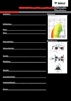 Телескопични товарачи с горна конструкция Bobcat TR50.180