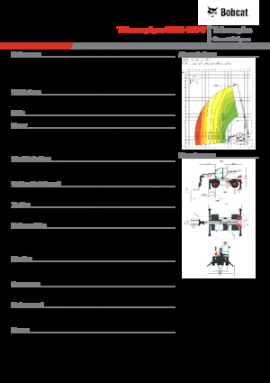 Телескопични товарачи с горна конструкция Bobcat TR50.180