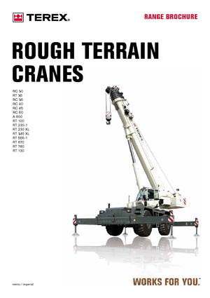 Кранове за груби терени Terex Bendini RC 45 (4x4x4)