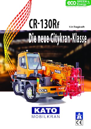 Кранове за груби терени Kato CR 130 Rf