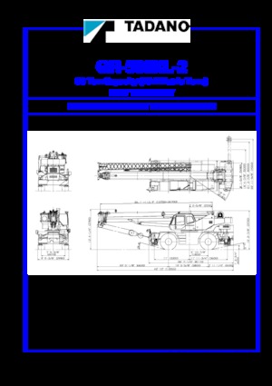 Кранове за груби терени Tadano GR-500XL