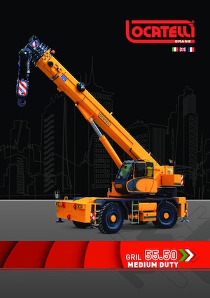Кранове за груби терени Locatelli GRIL 55.50