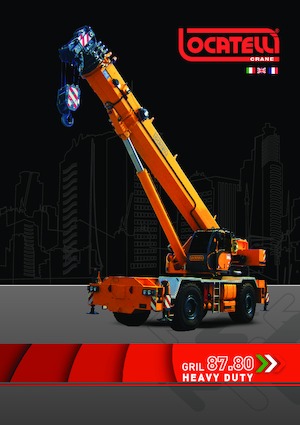 Кранове за груби терени Locatelli GRIL 87.80