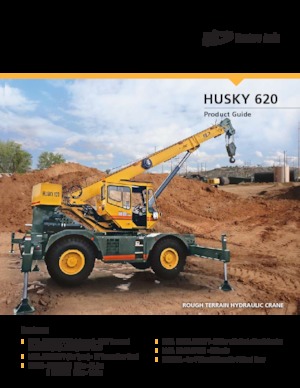 Кранове за груби терени Til HUSKY 620
