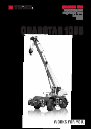 Кранове за груби терени TEREX CRANES Quadstar 1065