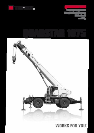 Кранове за груби терени TEREX CRANES Quadstar 1075