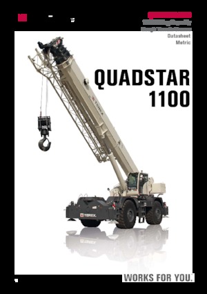 Кранове за груби терени TEREX CRANES Quadstar 1100