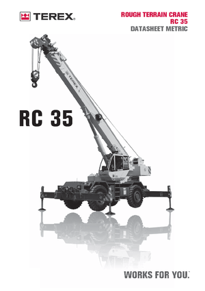 Кранове за груби терени Terex Bendini RC 35  (4x4x4)