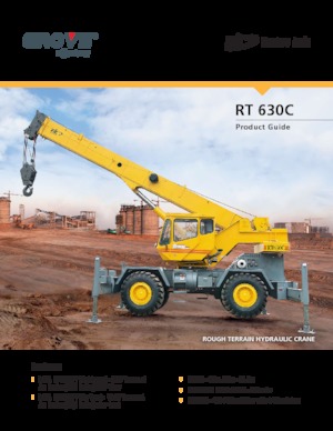 Кранове за груби терени Til RT 630C