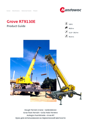 Кранове за груби терени Grove RT 9130 E (4x4x4)