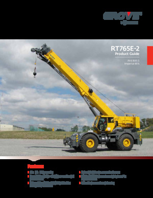 Кранове за груби терени Grove RT765E-2
