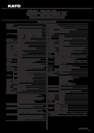 Кранове за груби терени Kato SR-300 LX