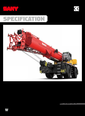 Кранове за груби терени Sany SRC1200T