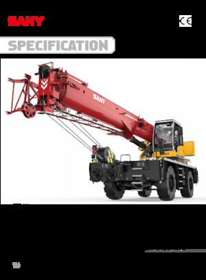 Кранове за груби терени Sany SRC300T