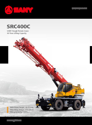 Кранове за груби терени Sany SRC400C