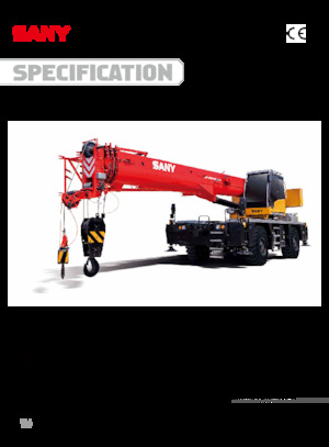 Кранове за груби терени Sany SRC400T