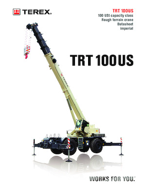 Кранове за груби терени TEREX CRANES TRT 100US