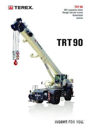 Кранове за груби терени TEREX CRANES TRT 90