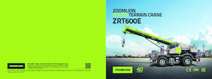Кранове за груби терени Zoomlion ZRT600E