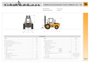 Високоповдигачи с висока проходимост JCB 940-4