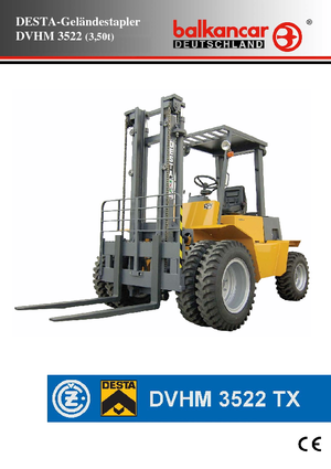Високоповдигачи с висока проходимост Desta DVHM 3522 TX