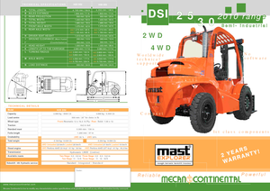 Високоповдигачи с висока проходимост Mast Explorer H 30 DA