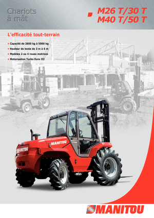 Високоповдигачи с висока проходимост Manitou M 50.4