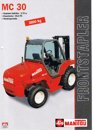Високоповдигачи с висока проходимост Manitou MC 30