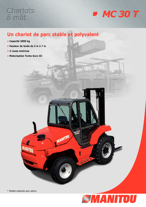 Високоповдигачи с висока проходимост Manitou MC 30