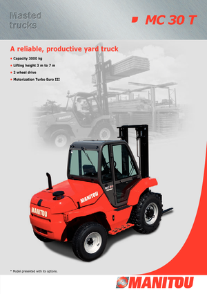 Високоповдигачи с висока проходимост Manitou MC 30