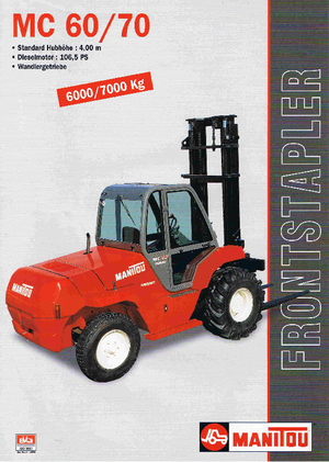 Високоповдигачи с висока проходимост Manitou MC 70 T PS