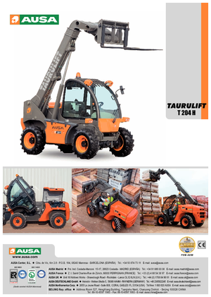 Високоповдигачи с висока проходимост Ausa T 204 H X4