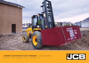 Високоповдигачи с висока проходимост JCB 926