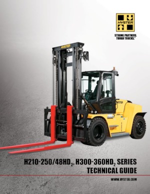 Високоповдигачи с висока проходимост Hyster H330HD2