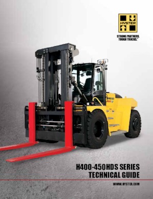 Високоповдигачи с висока проходимост Hyster H400HD