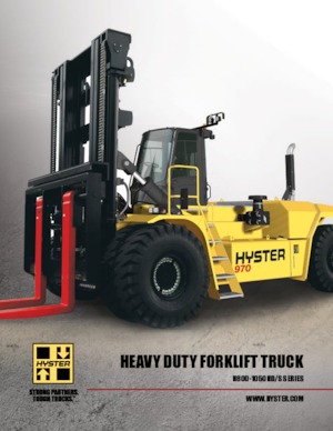 Високоповдигачи с висока проходимост Hyster H970HD