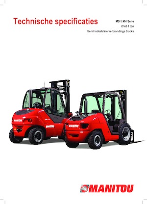 Високоповдигачи с висока проходимост Manitou MSI 30 T