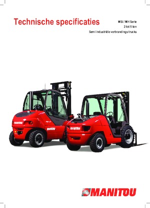Високоповдигачи с висока проходимост Manitou MSI 30 T Buggie