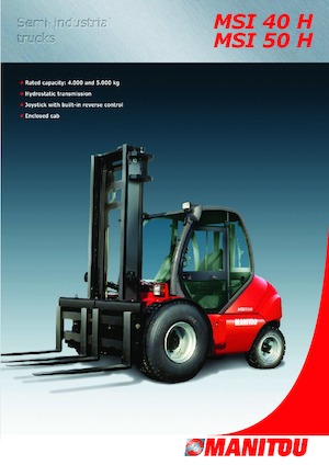 Високоповдигачи с висока проходимост Manitou MSI 50 H