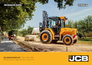 Високоповдигачи с висока проходимост JCB 926-4