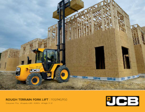 Високоповдигачи с висока проходимост JCB 950