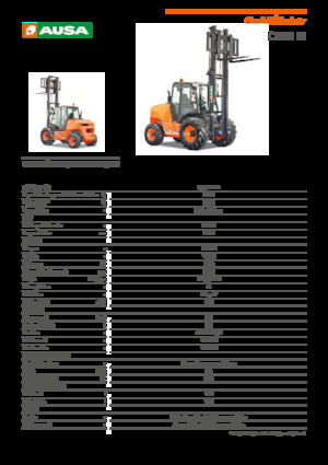 Високоповдигачи с висока проходимост Ausa C 501 H x4