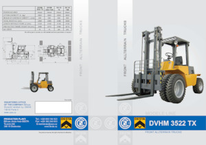 Високоповдигачи с висока проходимост Desta DV 35 T4