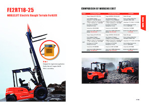 Високоповдигачи с висока проходимост Noblelift FE2RT25-Pb