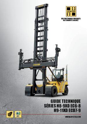 Високоповдигачи с висока проходимост Hyster H8XD-EC6